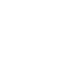 Weißes Symbol einer stilisierten Flamme auf schwarzem Hintergrund, steht für Hitze, Energie oder Feuer